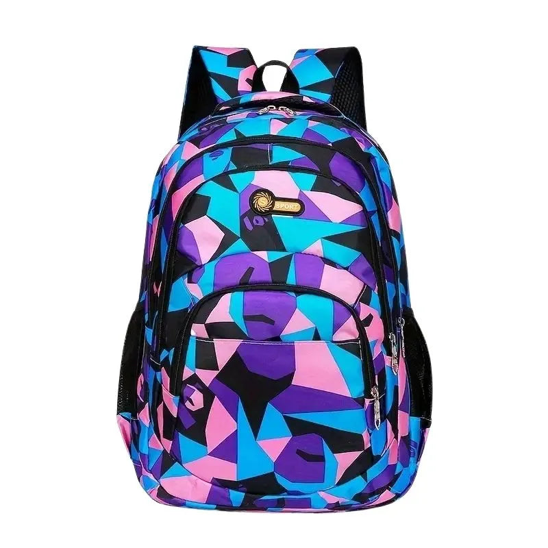 Sac à Dos Géométrie Néon