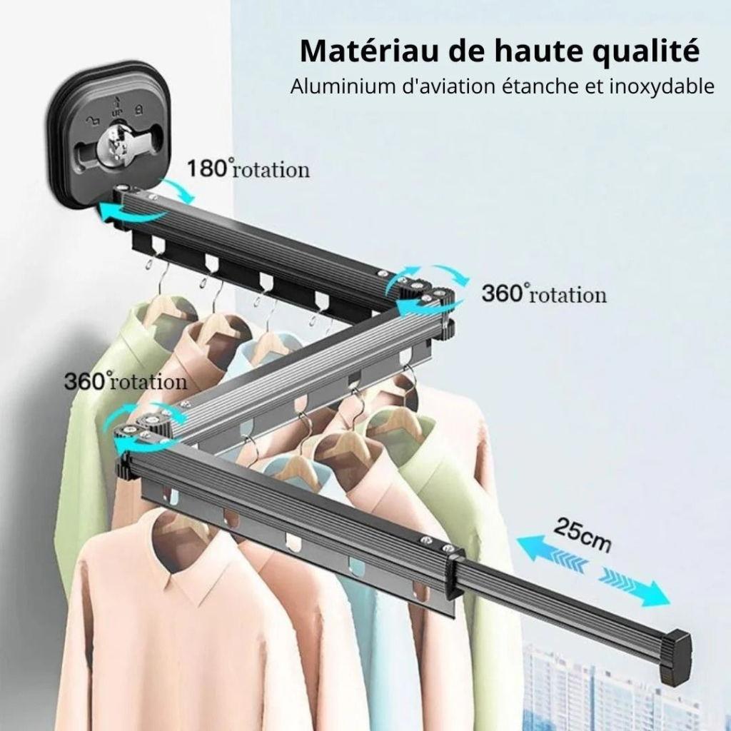 Sèche-Linge Mural Compact