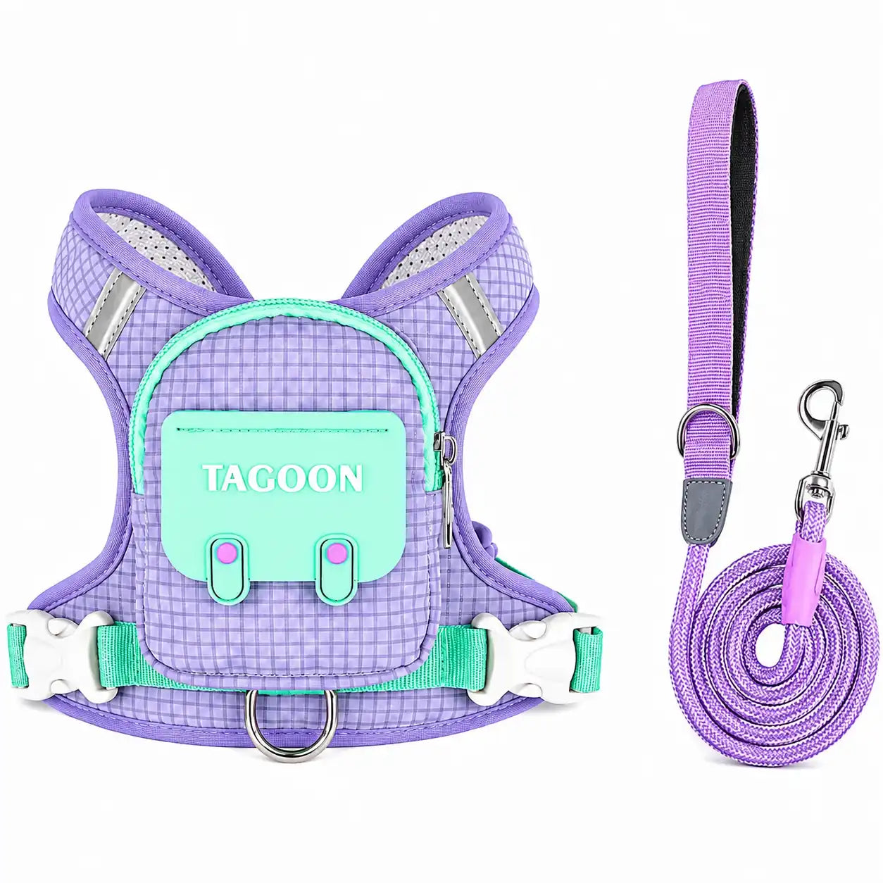 Laisse avec sac