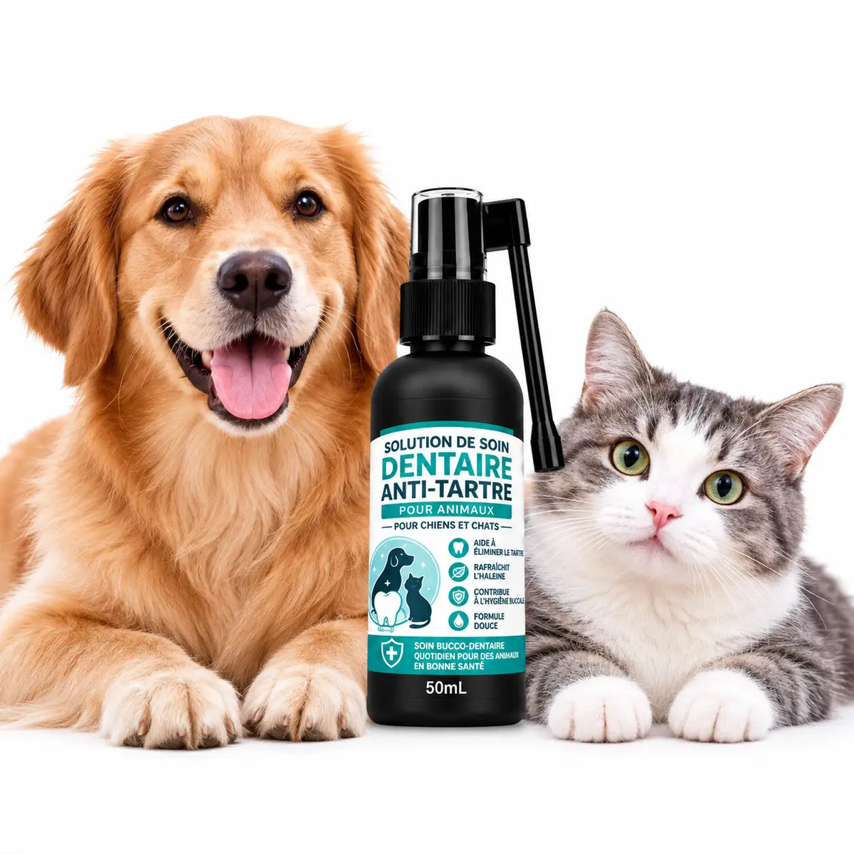 Spray dentaire animaux