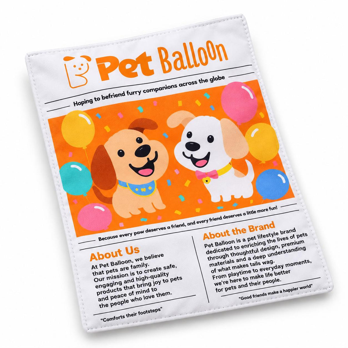 Jouet journal chien - 1