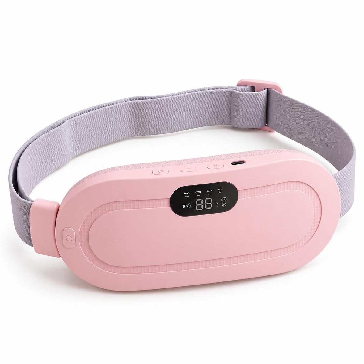 Ceinture chauffante massante - Rose
