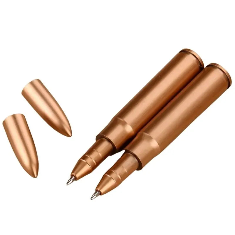 Set of 6 metallic ballpoint pens