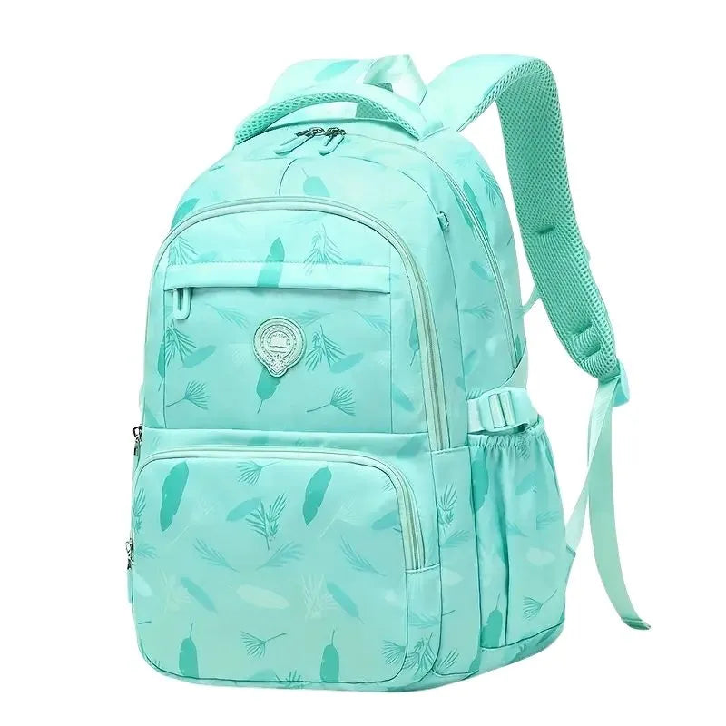 Mint Feather Backpack
