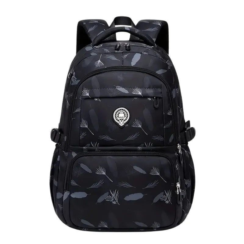Black Feather Backpack