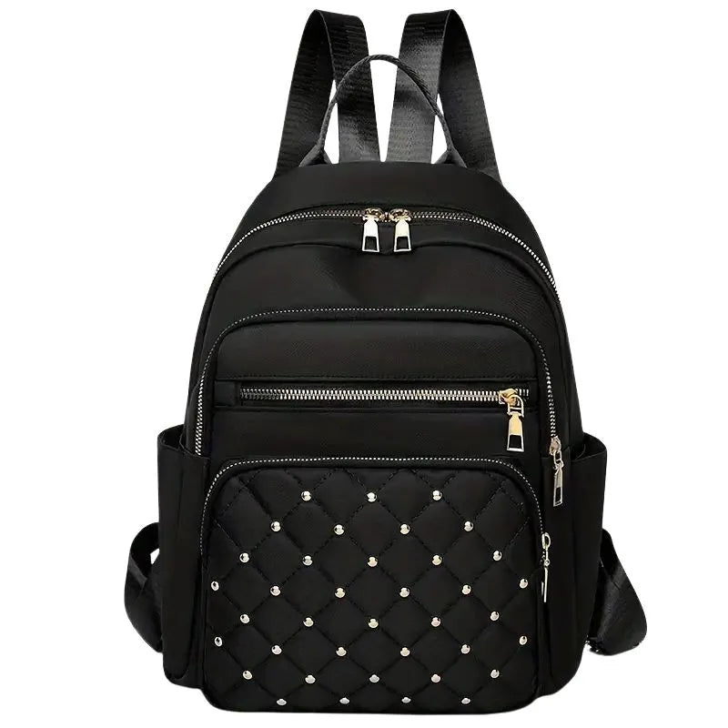 Sac à Dos Noir Matelassé