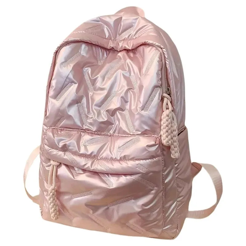 Sac à Dos Satiné Rose