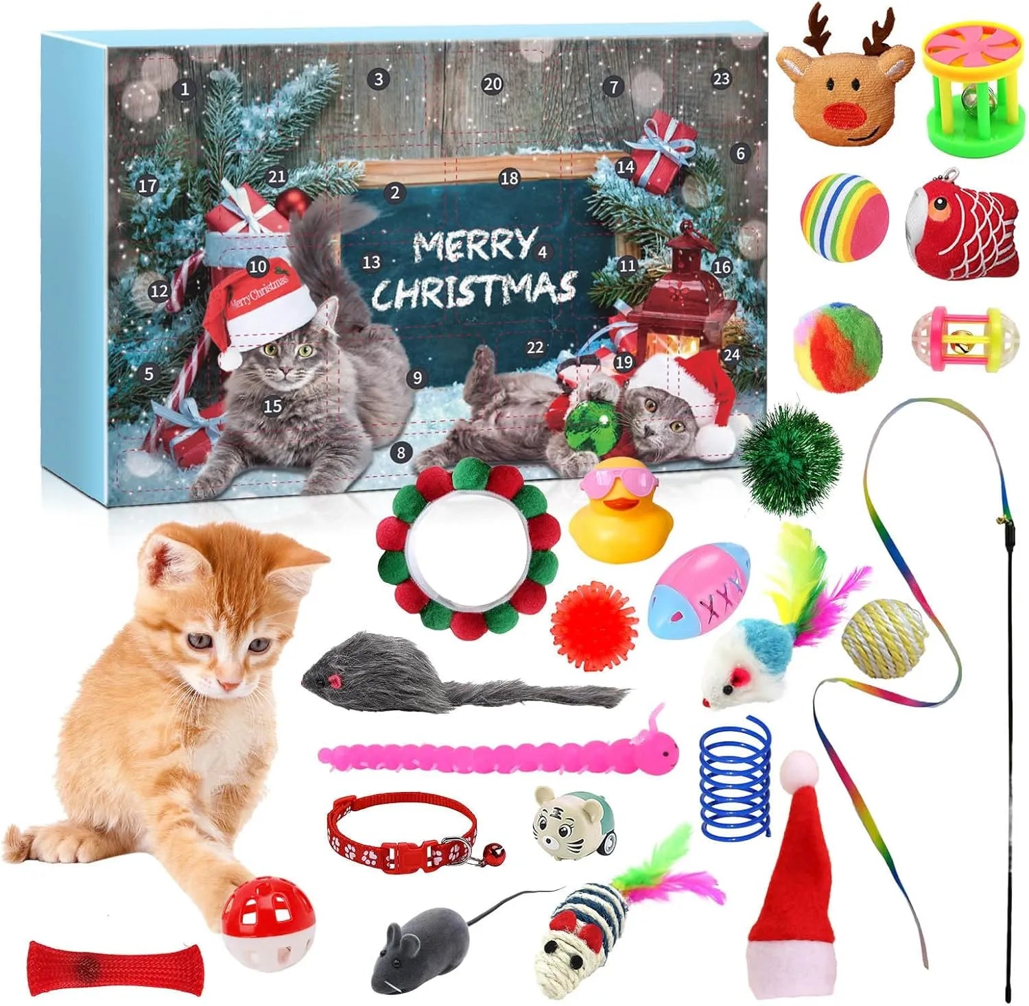 Calendrier de l’avent pour chat