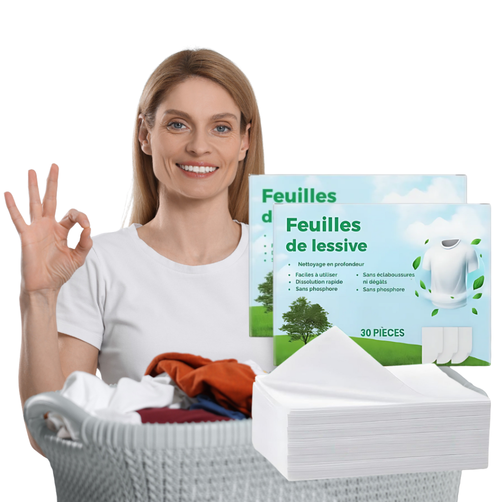 Lessive en feuille